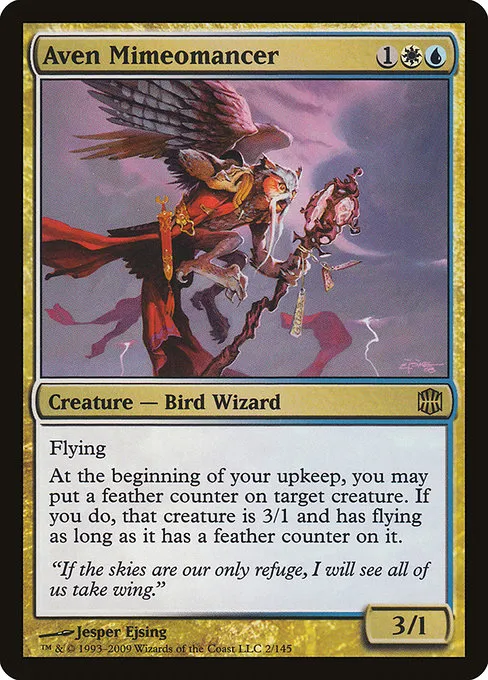 Aven Mimeomancer · Alara Reborn 2/145