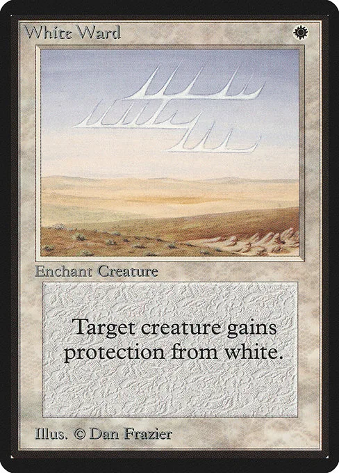White Ward · Limited Edition Beta 45/302