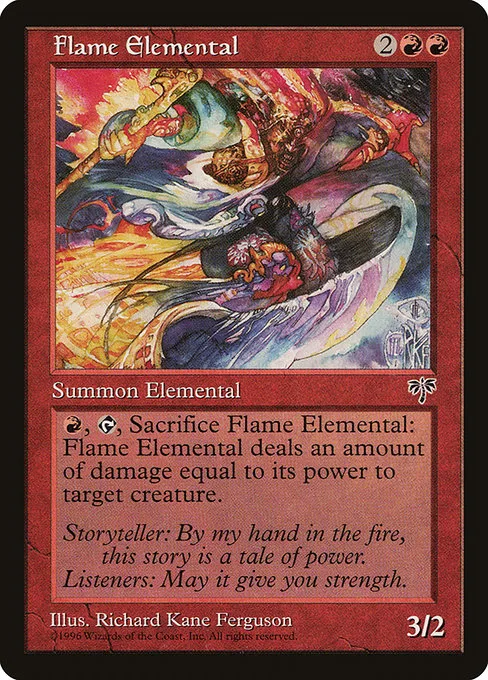 Flame Elemental · Mirage 175/353