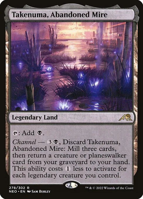 Takenuma, Abandoned Mire · Kamigawa: Neon Dynasty 278/531