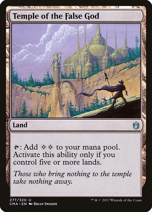 Temple of the False God · Commander Anthology 277/320