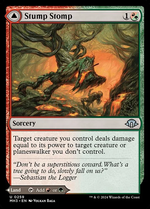 Stump Stomp // Burnwillow Clearing · Modern Horizons 3 259/528