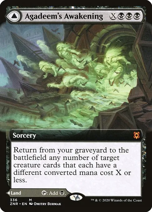 Agadeem's Awakening // Agadeem, the Undercrypt · Zendikar Rising 336/407
