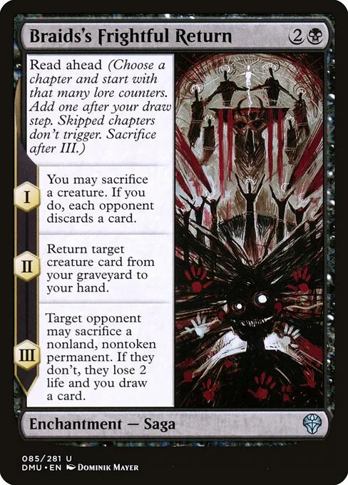 Braids's Frightful Return · Dominaria United 85/453