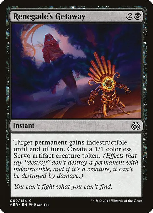 Renegade's Getaway · Aether Revolt 69/197