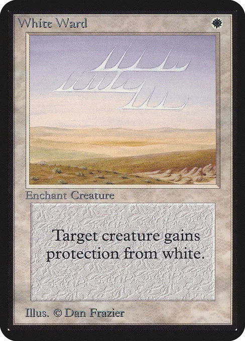 White Ward · Limited Edition Alpha 44/295