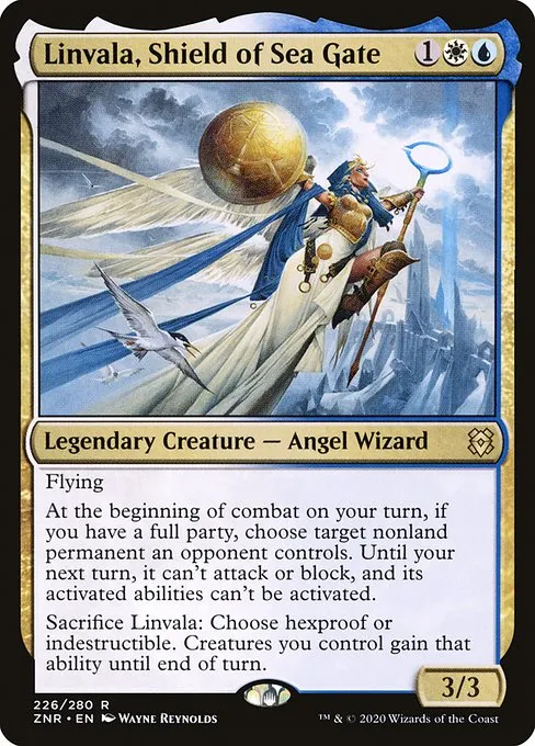 Linvala, Shield of Sea Gate · Zendikar Rising 226/407