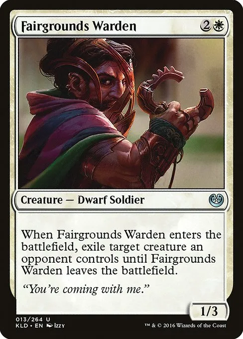 Fairgrounds Warden · Kaladesh 13/278