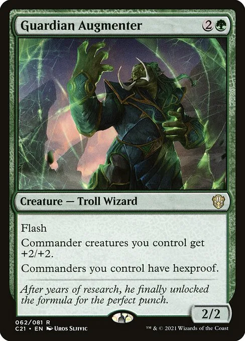 Guardian Augmenter · Commander 2021 62/409
