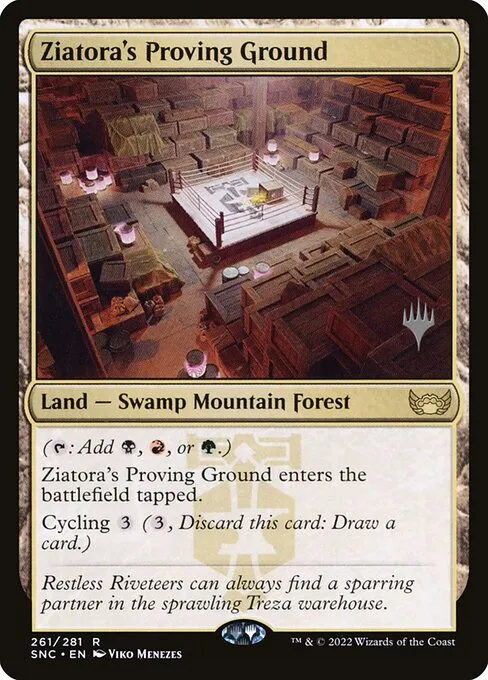 Ziatora's Proving Ground · Streets of New Capenna Promos 261p/161