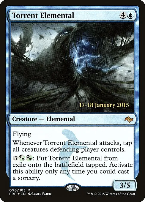 Torrent Elemental · Fate Reforged Promos 56s/43