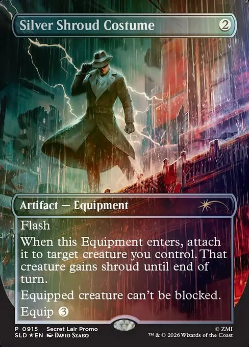 Silver Shroud Costume · Secret Lair Drop 915/2547