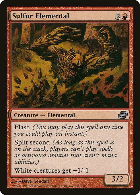 Sulfur Elemental · Planar Chaos 108/165