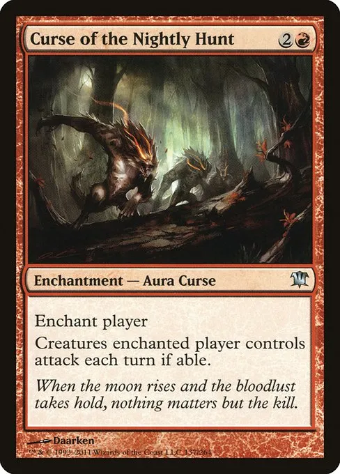 Curse of the Nightly Hunt · Innistrad 137/264