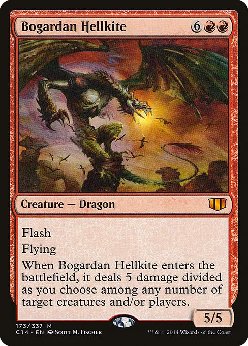 Bogardan Hellkite · Commander 2014 173/337