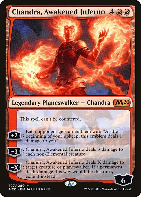 Chandra, Awakened Inferno · Core Set 2020 127/346