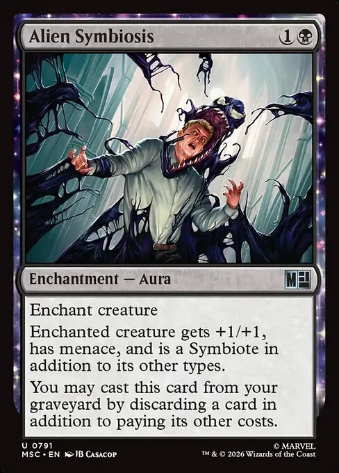 Alien Symbiosis · Marvel Super Heroes Commander 791/9