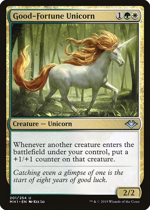 Good-Fortune Unicorn · Modern Horizons 201/255