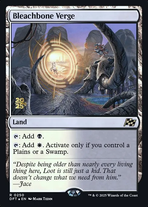 Bleachbone Verge · Aetherdrift Promos 250s/160