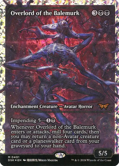 Overlord of the Balemurk · Duskmourn: House of Horror 401/419