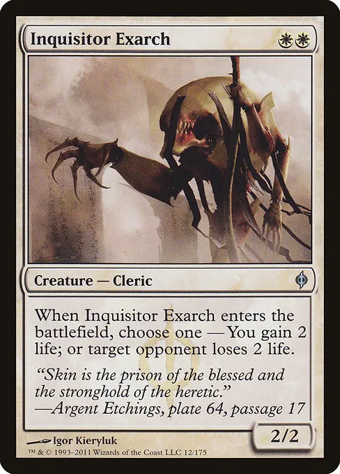 Inquisitor Exarch · New Phyrexia 12/175
