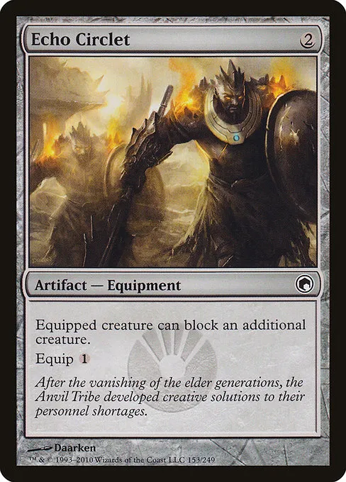 Echo Circlet · Scars of Mirrodin 153/249