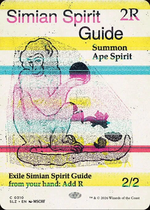 Simian Spirit Guide · The Zeta Set 310/21