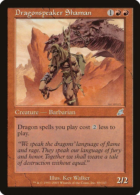 Dragonspeaker Shaman · Scourge 89/143