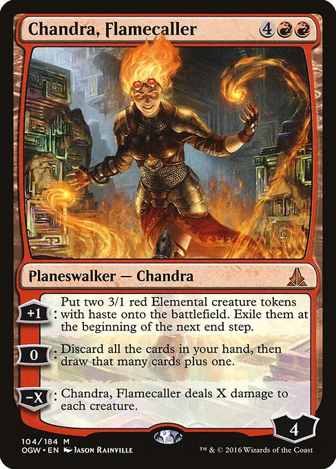 Chandra, Flamecaller · Oath of the Gatewatch 104/187