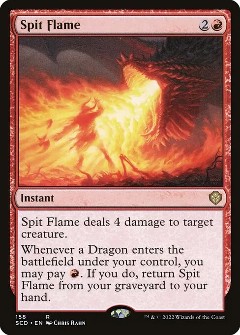 Spit Flame · Starter Commander Decks 158/352