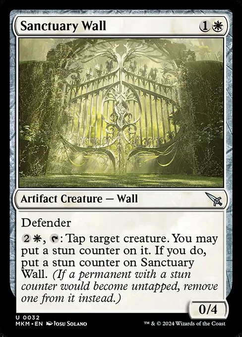 Sanctuary Wall · Murders at Karlov Manor 32/451