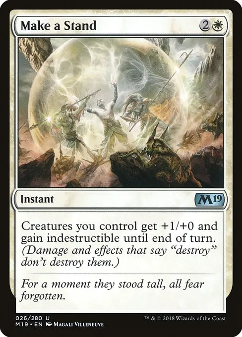 Make a Stand · Core Set 2019 26/314
