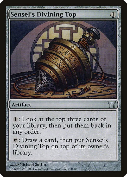 Sensei's Divining Top · Champions of Kamigawa 268/307