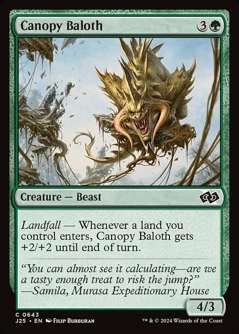 Canopy Baloth · Foundations Jumpstart 643/779