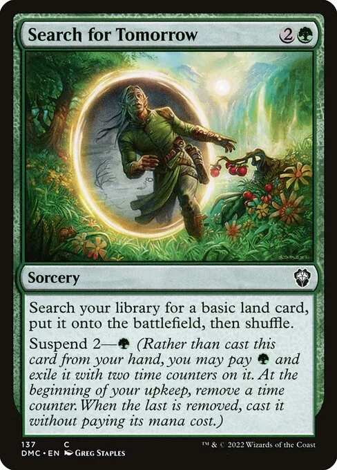 Search for Tomorrow · Dominaria United Commander 137/240