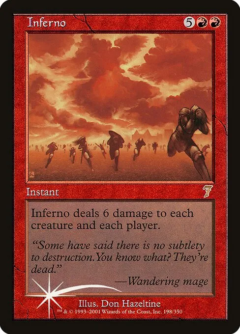 Inferno · Seventh Edition 198★/708