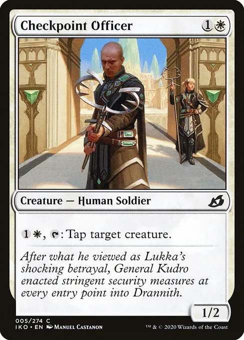 Checkpoint Officer · Ikoria: Lair of Behemoths 5/390