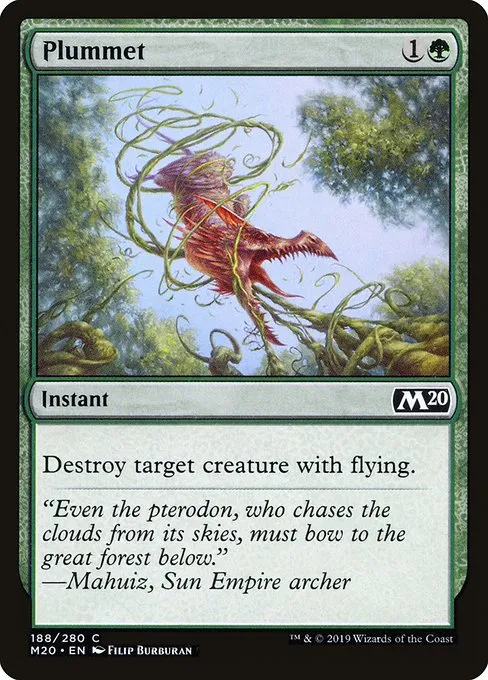 Plummet · Core Set 2020 188/346