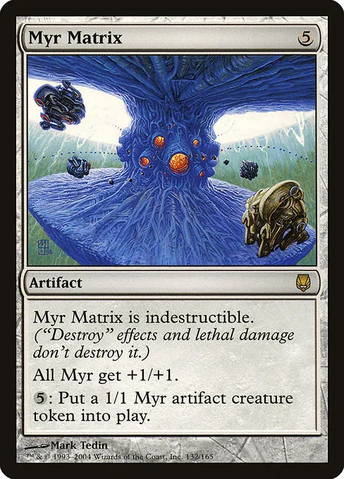 Myr Matrix · Darksteel 132/165