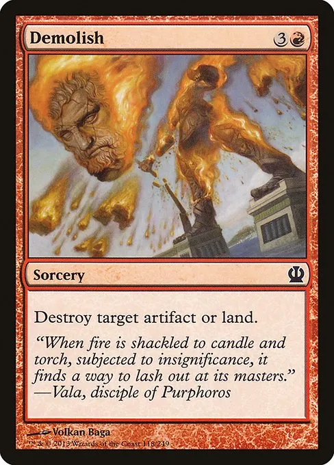 Demolish · Theros 118/249
