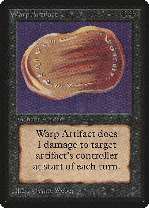 Warp Artifact · Limited Edition Beta 134/302