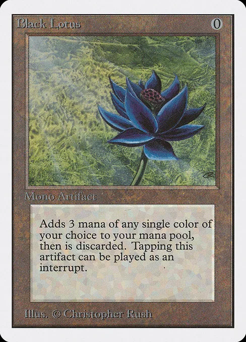 Black Lotus · Unlimited Edition 233/302