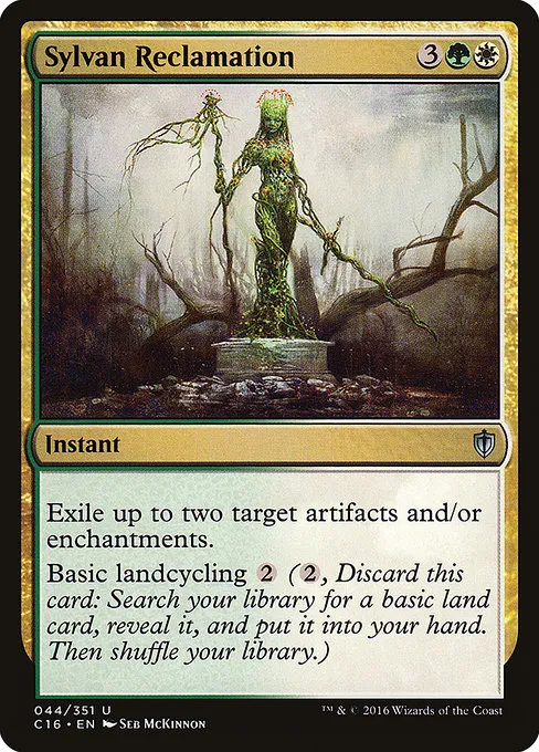 Sylvan Reclamation · Commander 2016 44/351