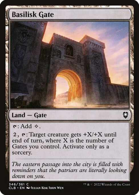 Basilisk Gate · Commander Legends: Battle for Baldur's Gate 346/936