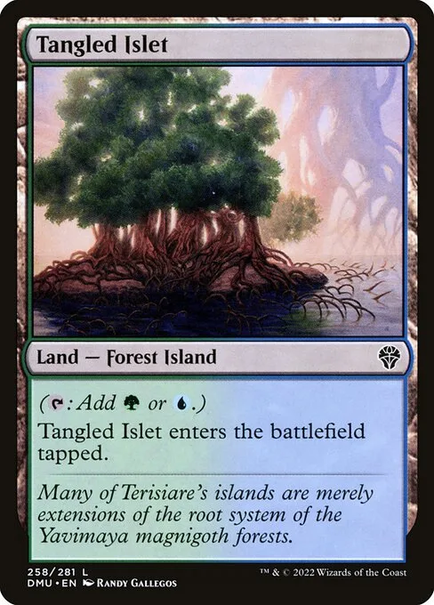 Tangled Islet · Dominaria United 258/453