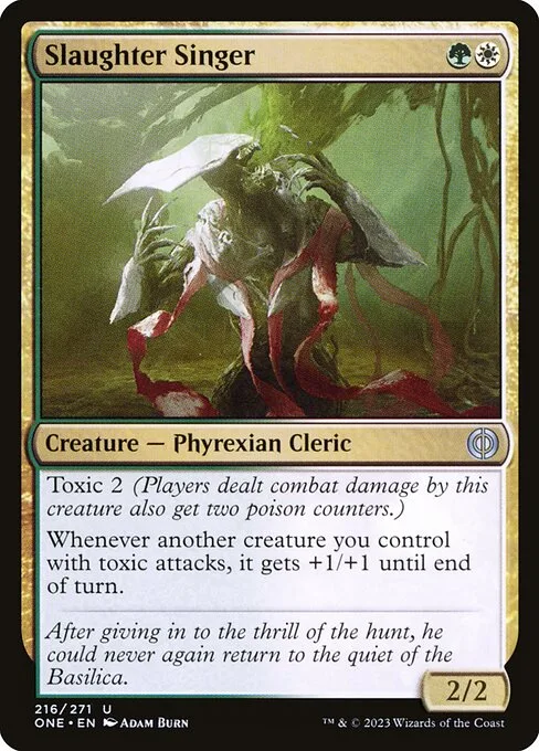 Slaughter Singer · Phyrexia: All Will Be One 216/479