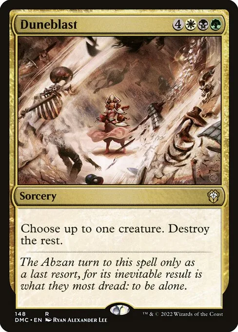 Duneblast · Dominaria United Commander 148/240