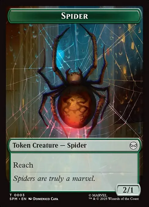 Spider · Marvel's Spider-Man Tokens 3/7