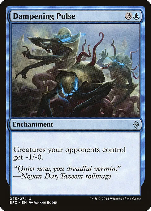 Dampening Pulse · Battle for Zendikar 75/299