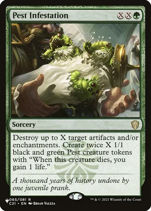 Pest Infestation · The List C21-65/5050